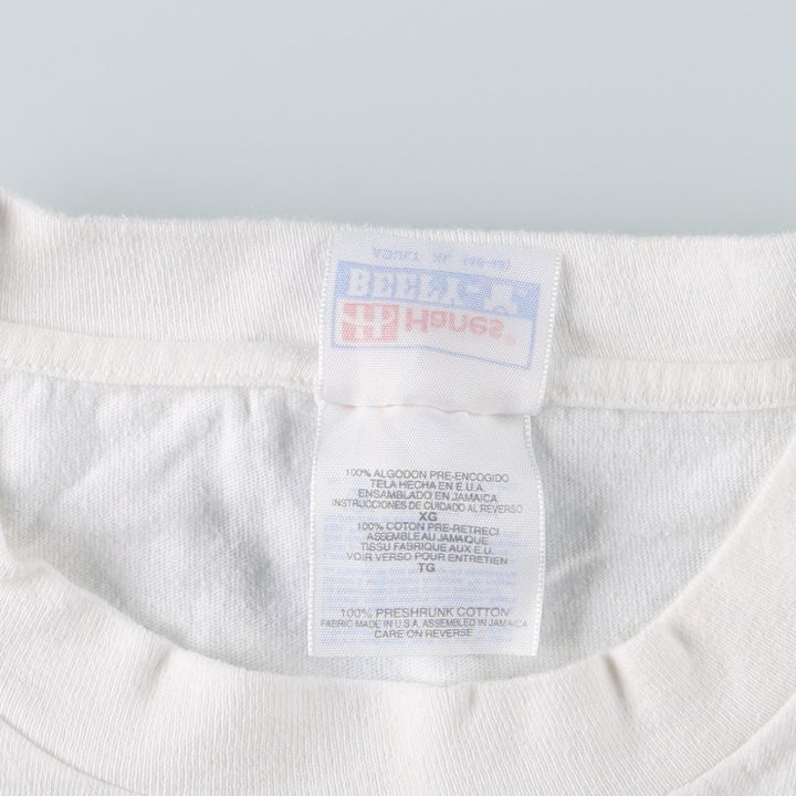 90'S Hanes BEEFY-T FOX NEWS Advertising T-Shirt, Men's XL equivalent, Vintage cotton white type Vintage Second Hand