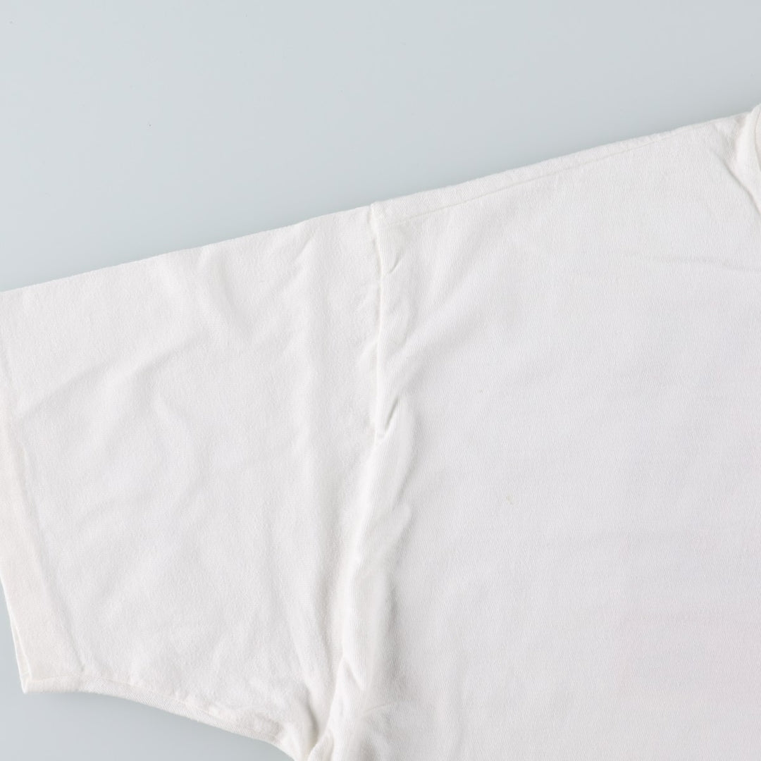 90'S Hanes BEEFY-T FOX NEWS Advertising T-Shirt, Men's XL equivalent, Vintage cotton white type Vintage Second Hand