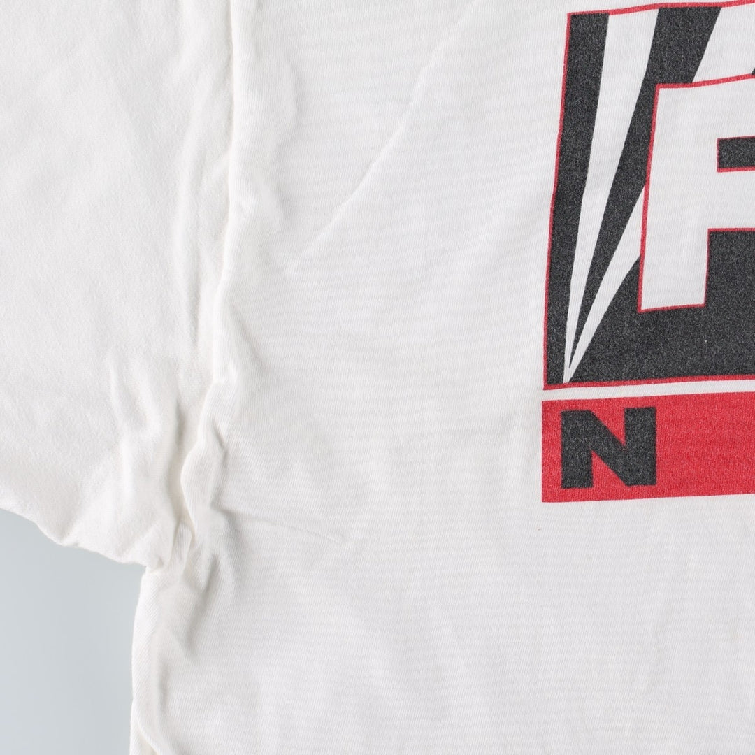 90'S Hanes BEEFY-T FOX NEWS Advertising T-Shirt, Men's XL equivalent, Vintage cotton white type Vintage Second Hand