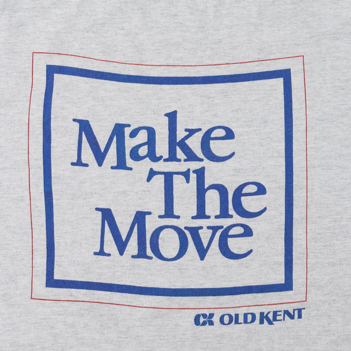 90'S Fruit of the Loom Best Advertising T-Shirt, Made in USA, Men's XL equivalent, Vintage cotton pale white type Vintage Second Hand