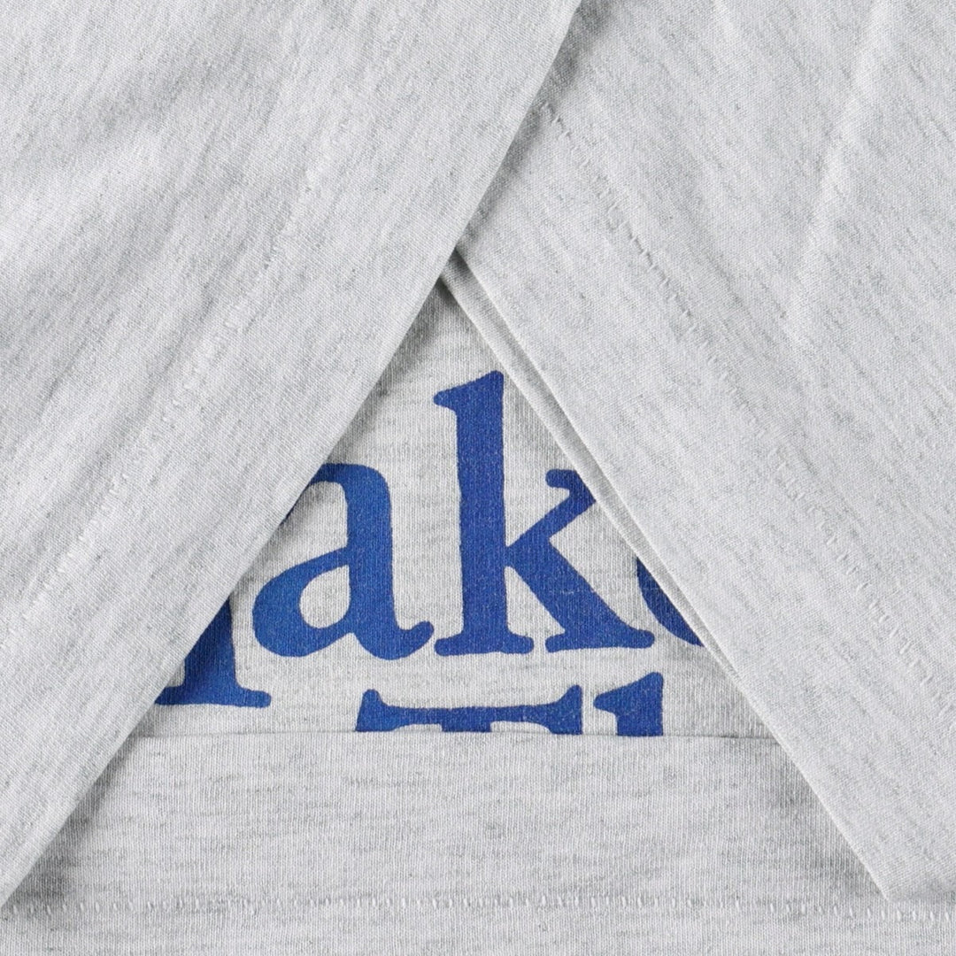 90'S Fruit of the Loom Best Advertising T-Shirt, Made in USA, Men's XL equivalent, Vintage cotton pale white type Vintage Second Hand