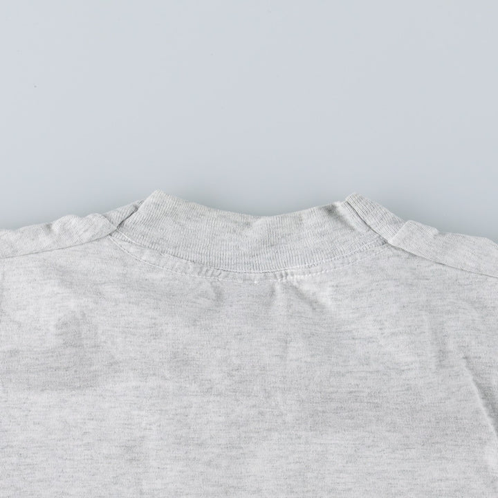 90'S Fruit of the Loom Best Advertising T-Shirt, Made in USA, Men's XL equivalent, Vintage cotton pale white type Vintage Second Hand