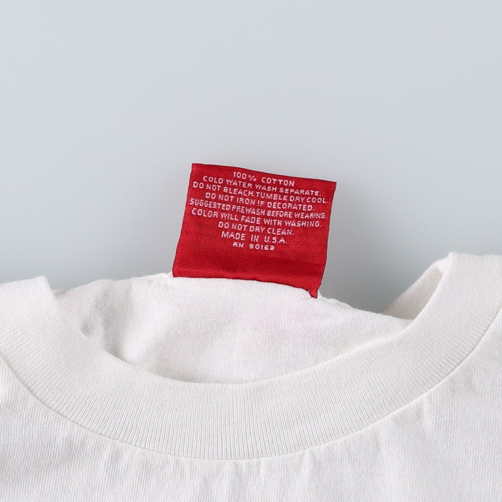 90'S MARLBORO COUNTRY STORE Marlboro Advertising T-shirt, Made in USA, Men's XL equivalent, Vintage cotton white type Vintage Second Hand