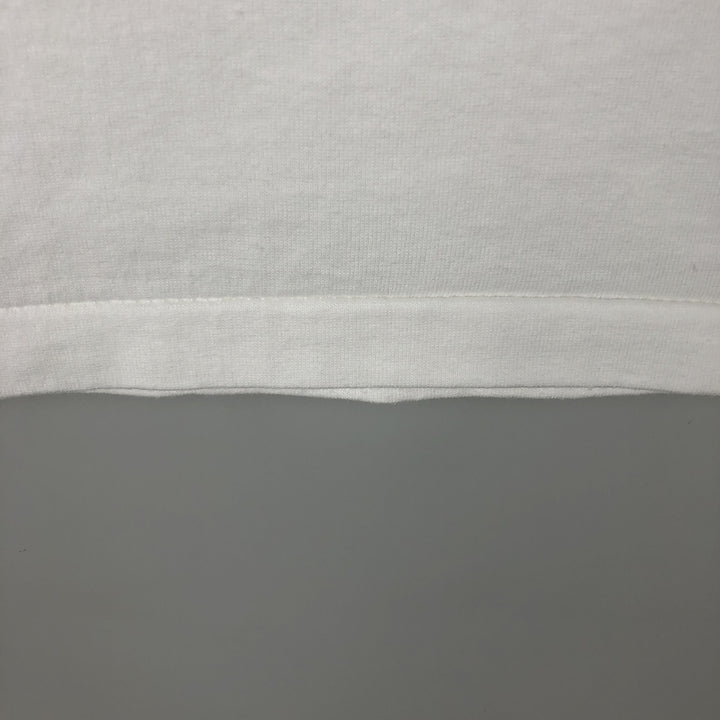 90'S Hanes HEAVYWEIGHT 50 cotton white type Vintage Second Hand
