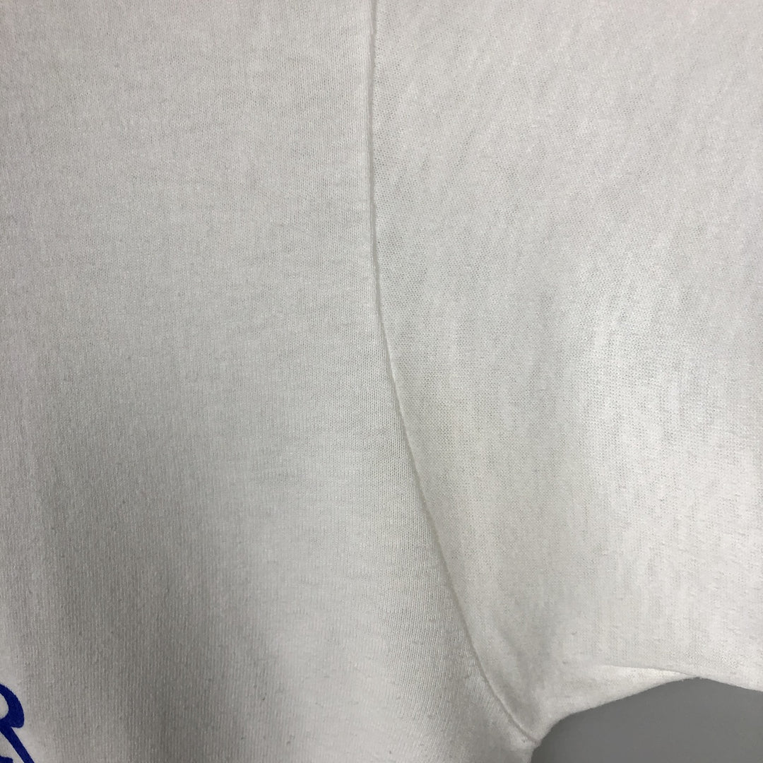 90'S Hanes HEAVYWEIGHT 50 cotton white type Vintage Second Hand