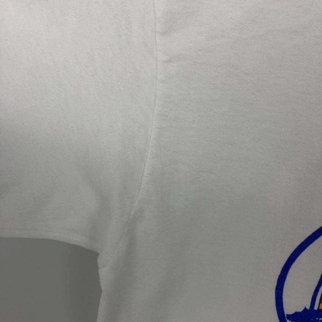90'S Hanes HEAVYWEIGHT 50 cotton white type Vintage Second Hand