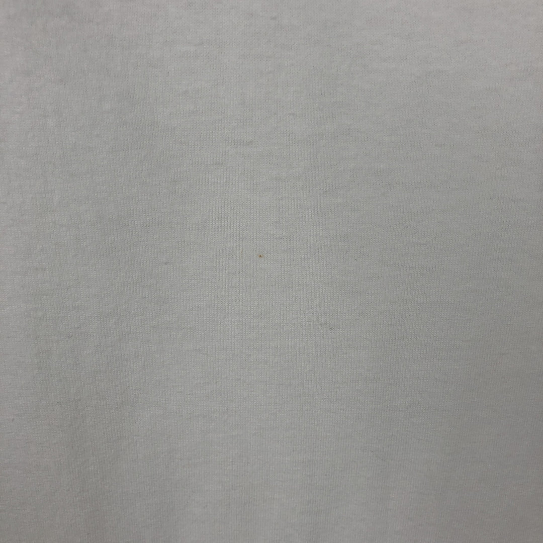 90'S Hanes HEAVYWEIGHT 50 cotton white type Vintage Second Hand