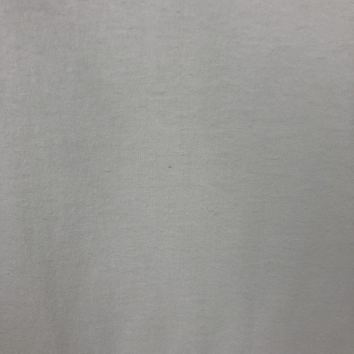 90'S Hanes HEAVYWEIGHT 50 cotton white type Vintage Second Hand