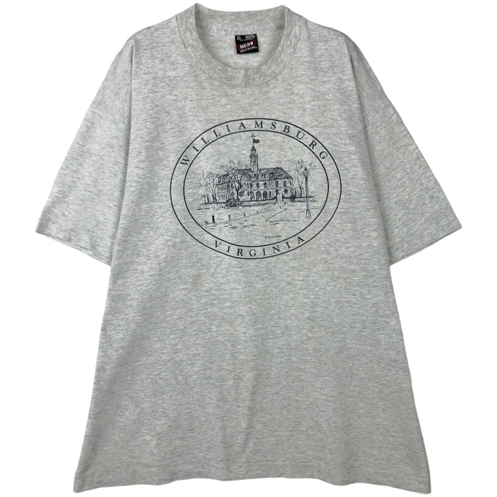 90'S Fruit of the Loom Best Printed T-shirt, Made in USA, Men's XL, Vintage cotton white type Vintage Second Hand