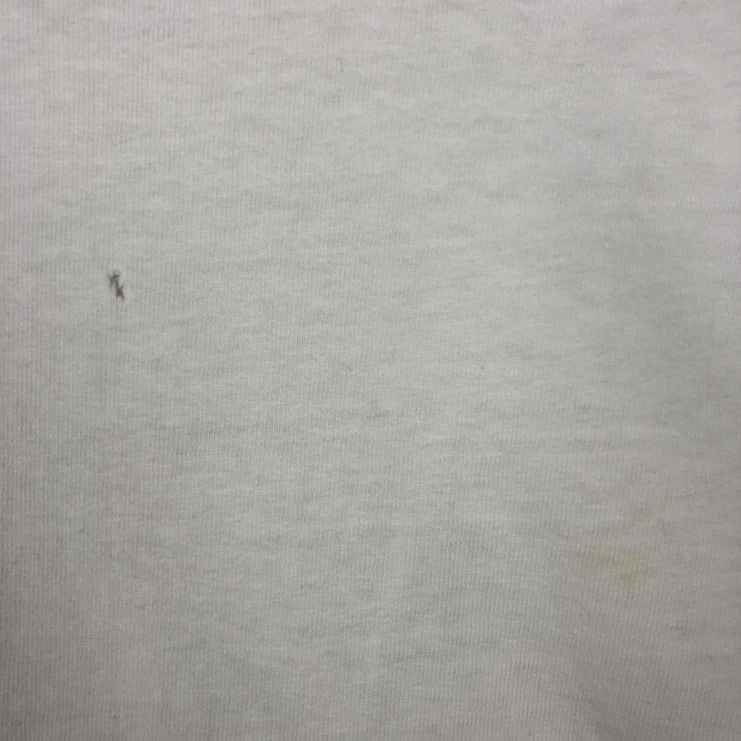 90'S ONEITA POWER-T Animal Pattern Print T-Shirt, Made in USA, Men's Size M (Equivalent), Vintage cotton white type Vintage Second Hand