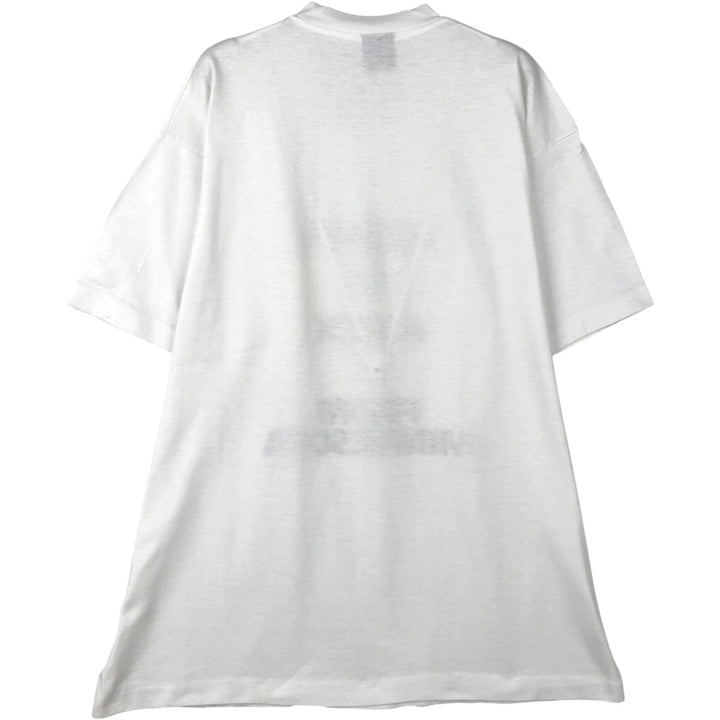 90'S Screen Stars Best Printed T-shirt Made in USA Men's XL Vintage cotton white type Vintage Second Hand