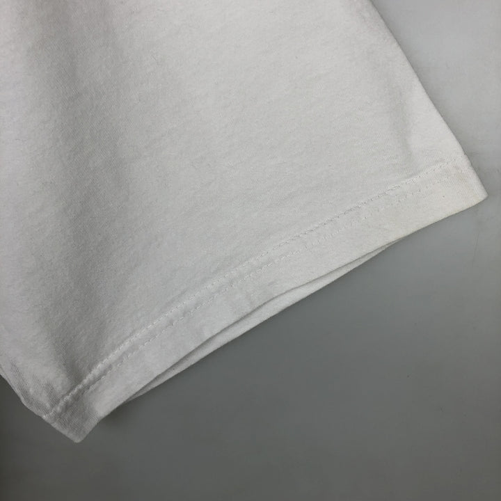 90'S SPLANT Print T-Shirt, Men's XL equivalent, Vintage cotton white type Vintage Second Hand