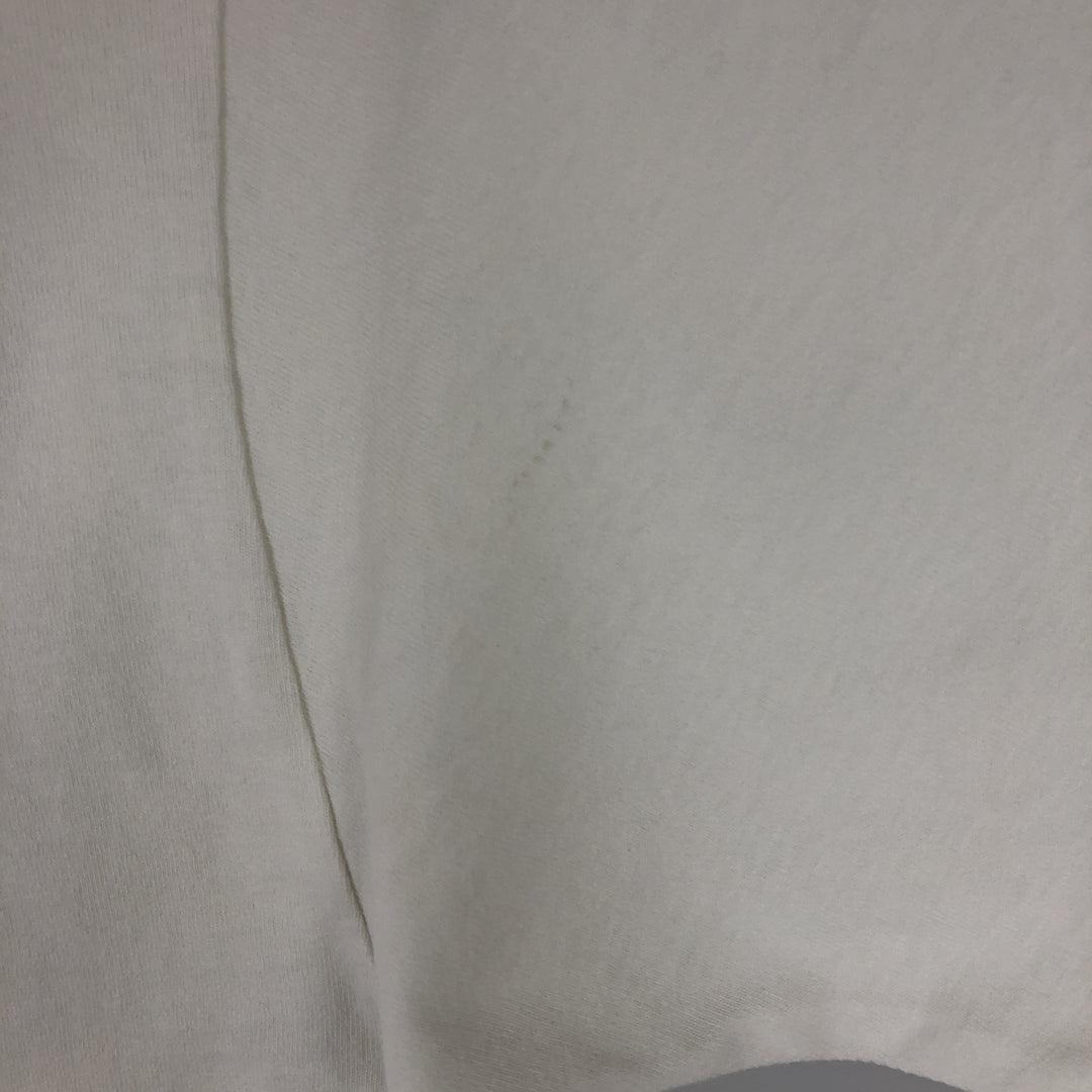 90'S LAGEAR Print T-Shirt, Made in USA, Men's Size M (Equivalent), Vintage unclear white type Vintage Second Hand
