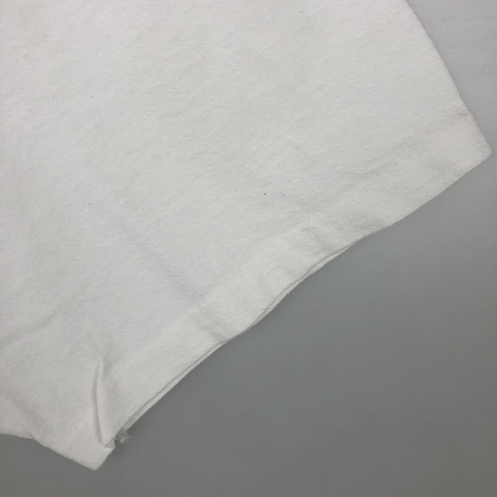 Vintage 90'S Delta DELTA Printed T-shirt, Made in USA, Men's XL cotton white type Vintage Second Hand