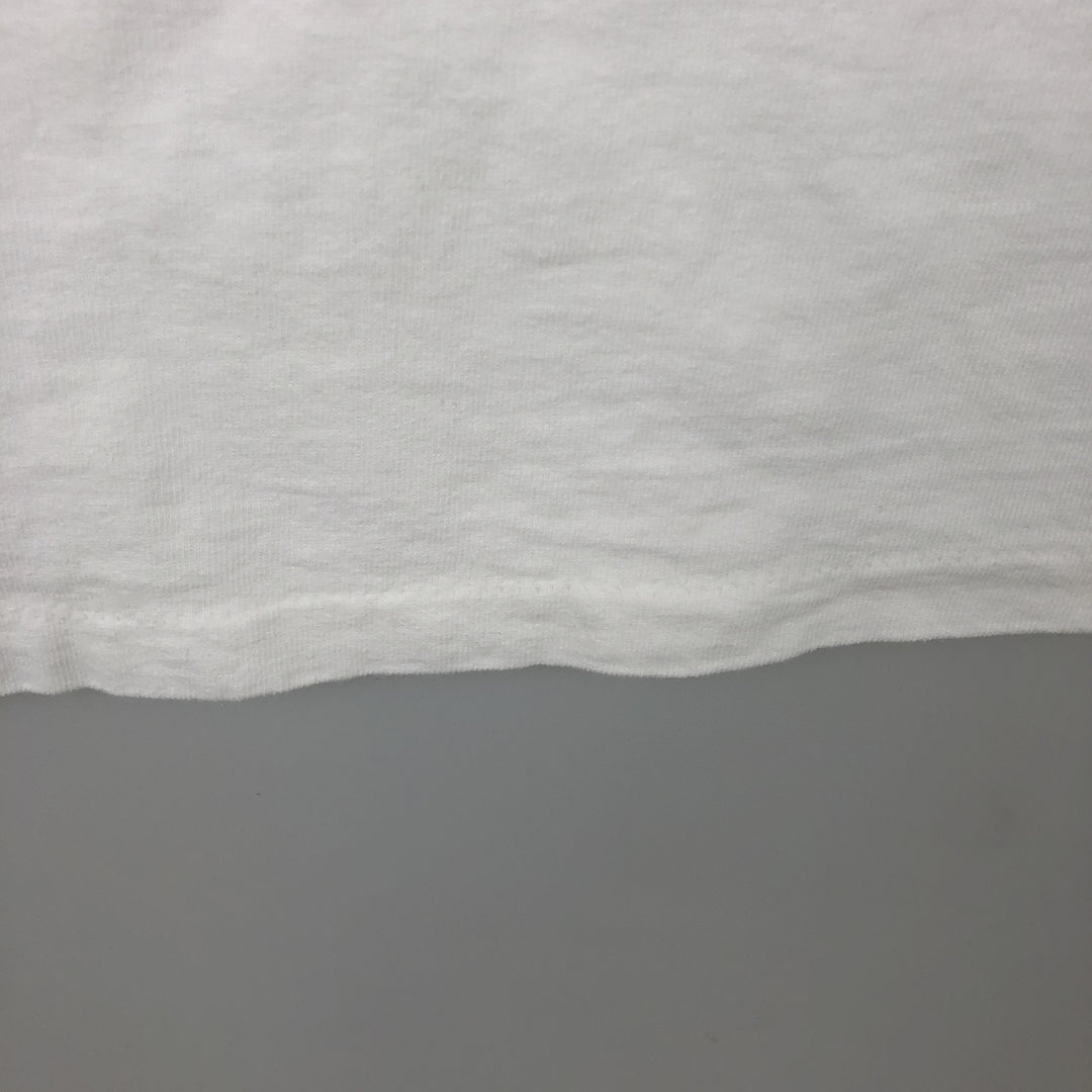 Vintage 90'S Delta DELTA Printed T-shirt, Made in USA, Men's XL cotton white type Vintage Second Hand