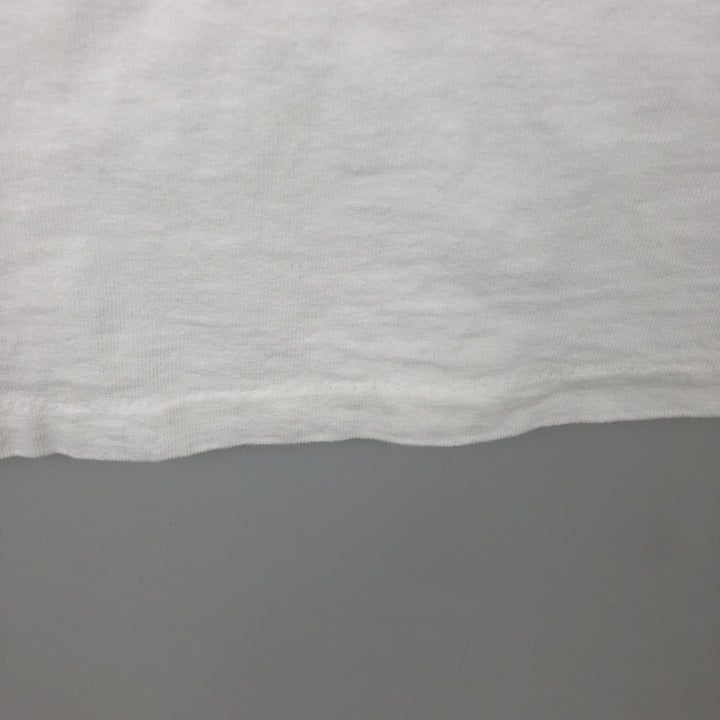 Vintage 90'S Delta DELTA Printed T-shirt, Made in USA, Men's XL cotton white type Vintage Second Hand