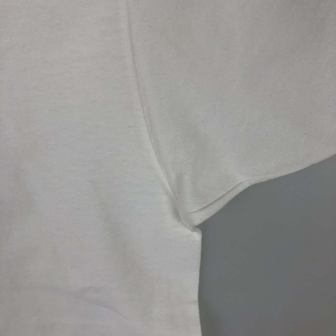 Vintage 90'S Delta DELTA Printed T-shirt, Made in USA, Men's XL cotton white type Vintage Second Hand