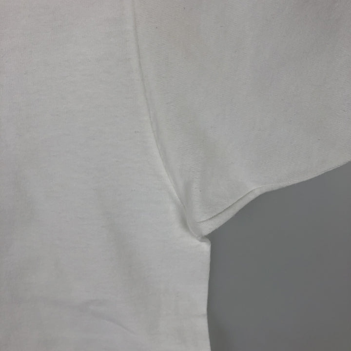 Vintage 90'S Delta DELTA Printed T-shirt, Made in USA, Men's XL cotton white type Vintage Second Hand