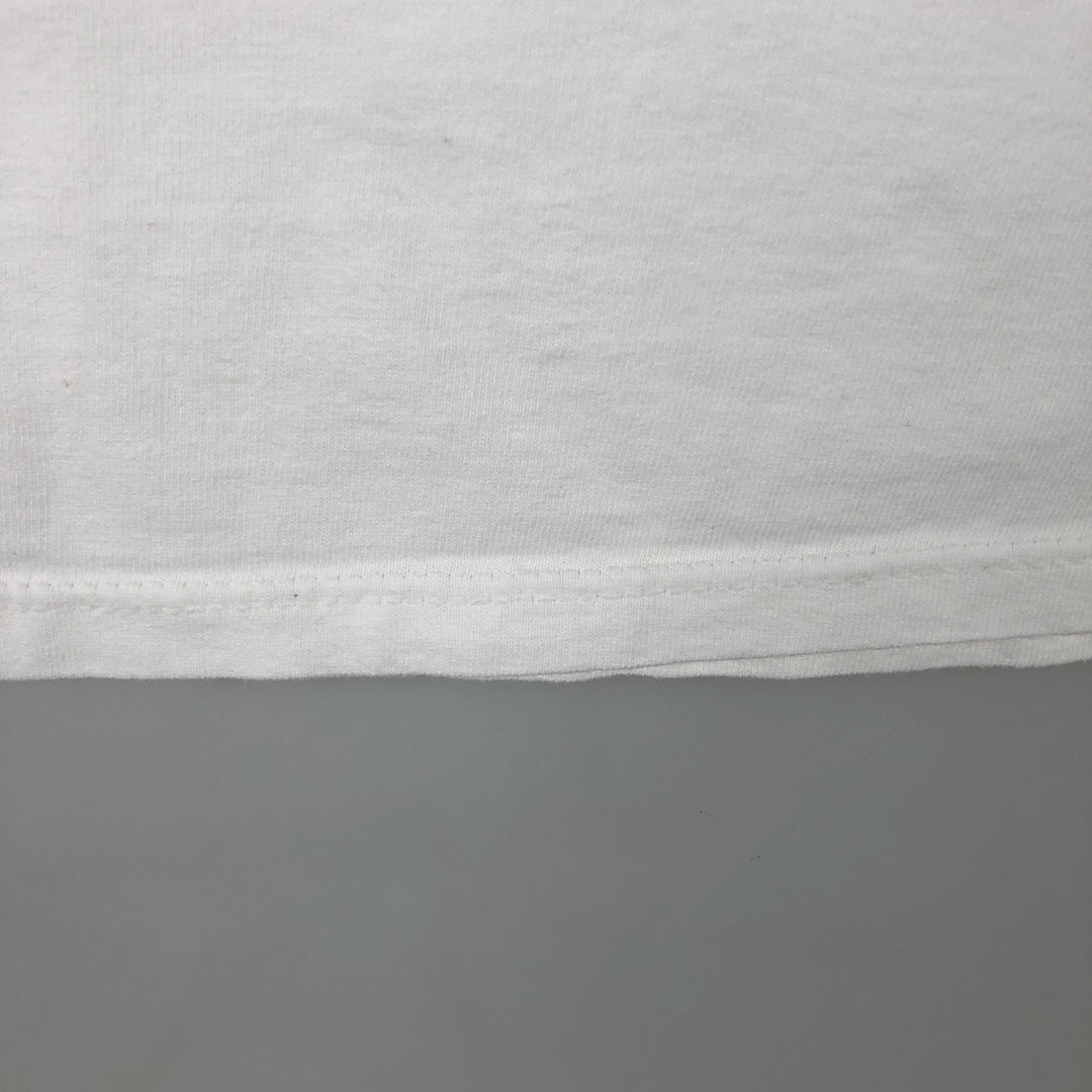 90'S Printed T-Shirt, Made in USA, Men's Size M (Equivalent), Vintage cotton white type Vintage Second Hand