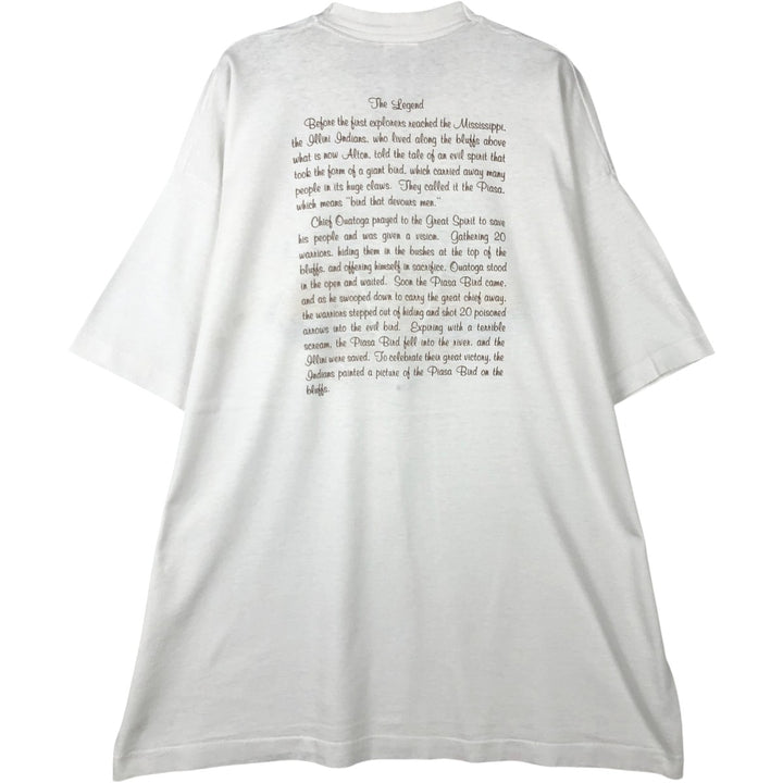 90'S Fruit of the Loom Best Printed T-shirt, Made in USA, Men's XL, Vintage cotton white type Vintage Second Hand