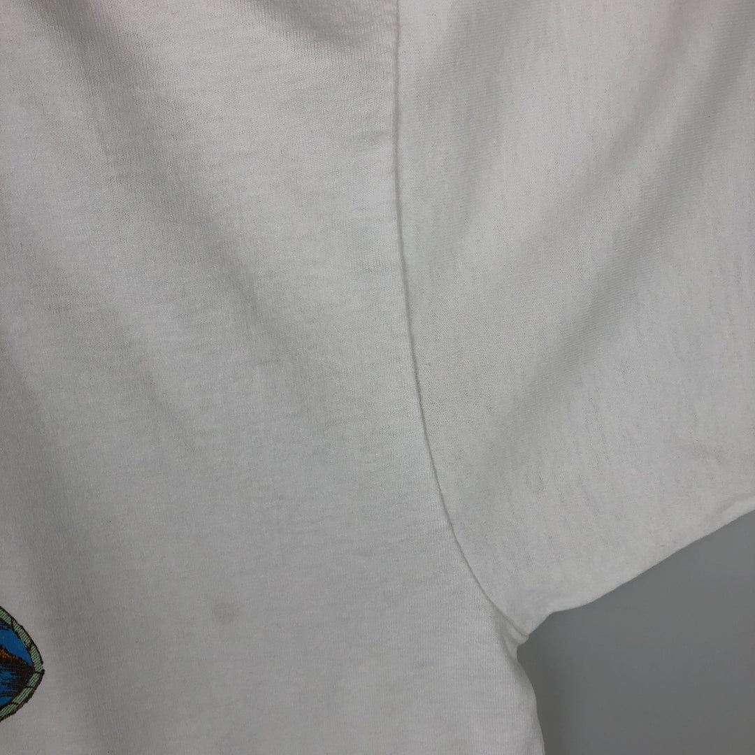 90'S Fruit of the Loom Best Printed T-shirt, Made in USA, Men's XL, Vintage cotton white type Vintage Second Hand