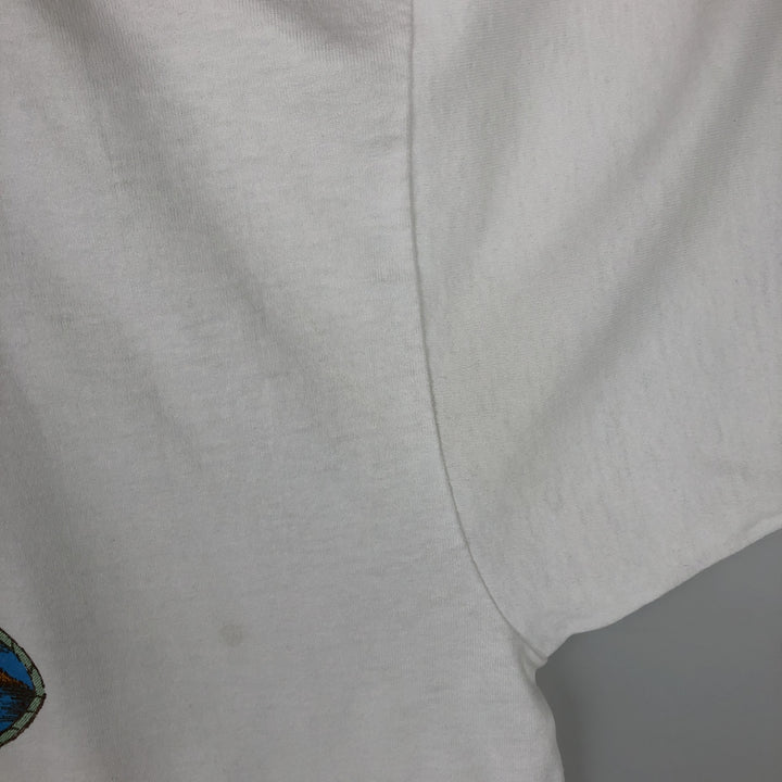 90'S Fruit of the Loom Best Printed T-shirt, Made in USA, Men's XL, Vintage cotton white type Vintage Second Hand