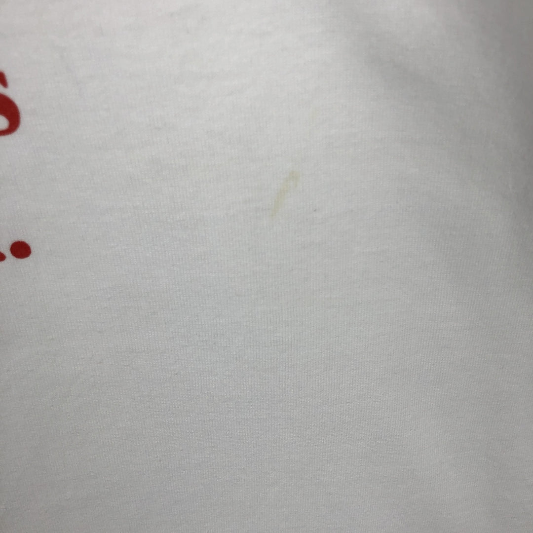 90'S Screen Stars Best Printed T-shirt Made in USA Men's XL Vintage cotton white type Vintage Second Hand