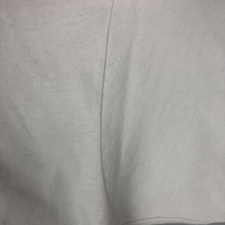 Vintage 90'S Fruit of the Loom print T-shirt, Made in Canada, Men's Size Large cotton white type Vintage Second Hand