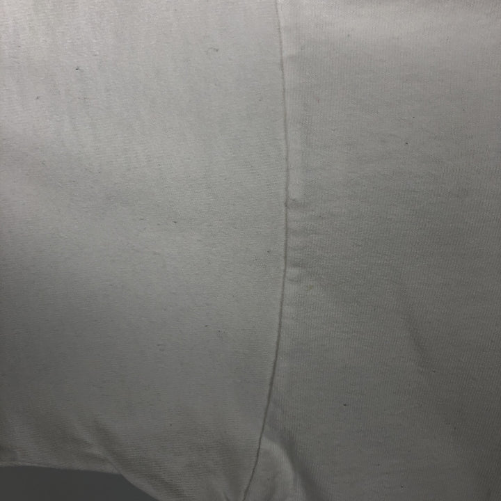 Vintage 90'S Fruit of the Loom print T-shirt, Made in Canada, Men's Size Large cotton white type Vintage Second Hand