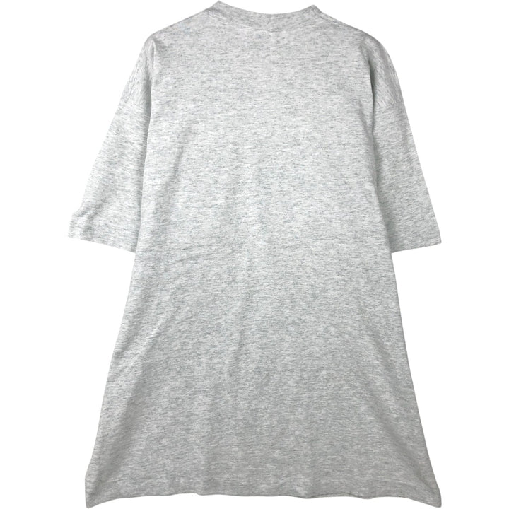 90'S Fruit of the Loom printed T-shirt, made in the USA, men's XL size, vintage cotton white type Vintage Second Hand