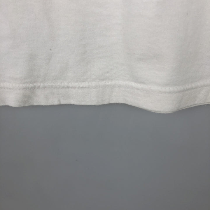 90'S Hanes QUALY-T Souvenir T-shirt, Men's XL equivalent, Vintage cotton white type Vintage Second Hand