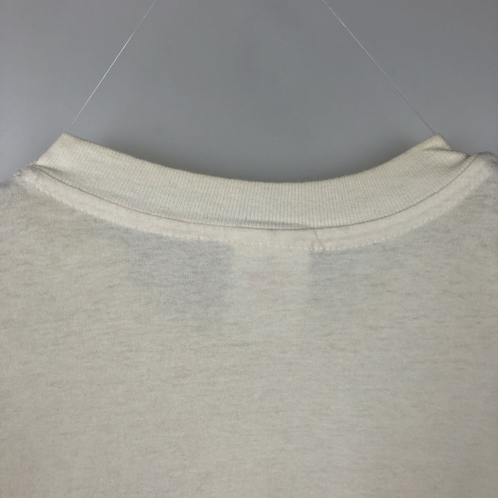 90'S Hanes QUALY-T Souvenir T-shirt, Men's XL equivalent, Vintage cotton white type Vintage Second Hand