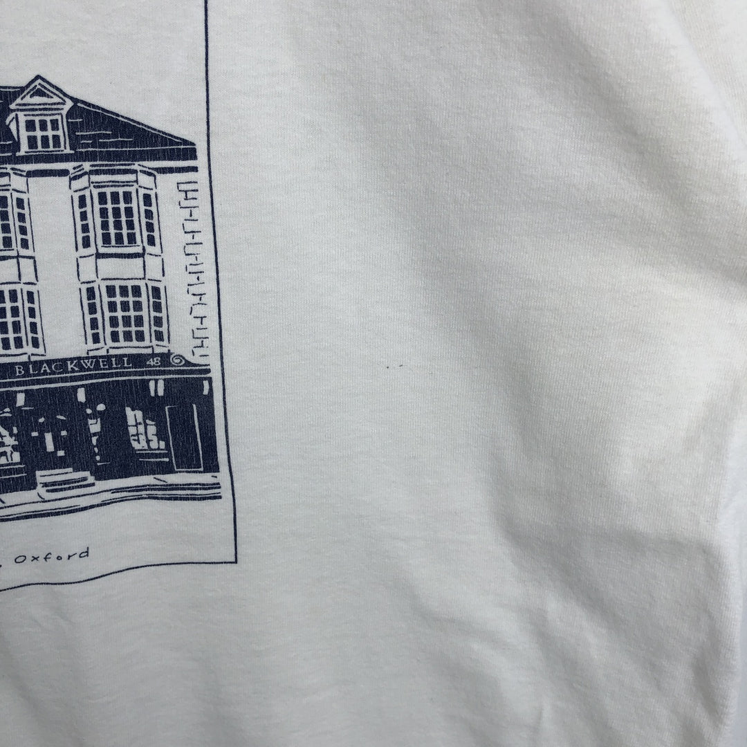 90'S Screen Stars by Fruit of the Room Print T-Shirt, Made in USA, Men's XL equivalent, Vintage cotton white type Vintage Second Hand