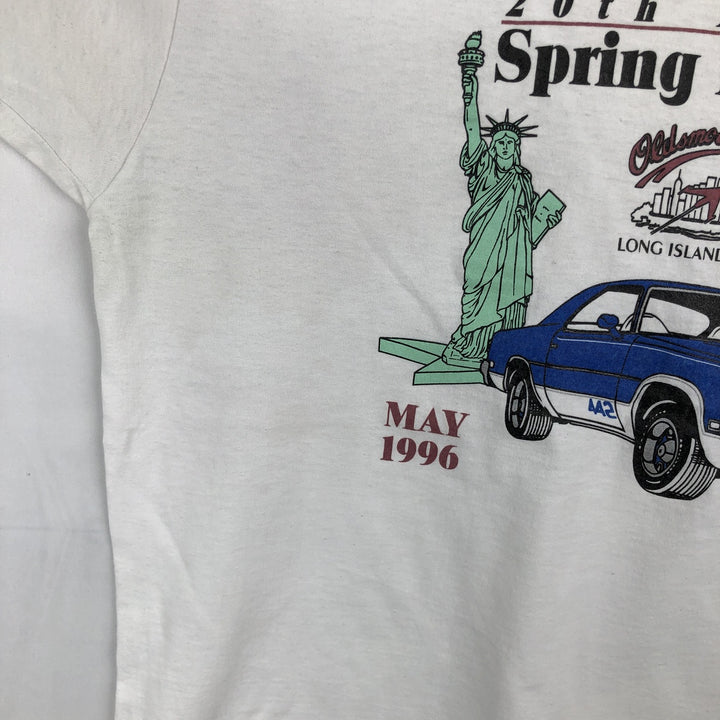 80'S Fruit of the Loom Best Print T-Shirt, Men's Size XL (approx.), Vintage cotton white type Vintage Second Hand