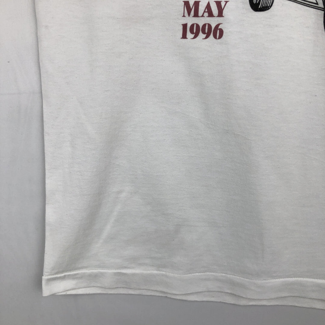 80'S Fruit of the Loom Best Print T-Shirt, Men's Size XL (approx.), Vintage cotton white type Vintage Second Hand