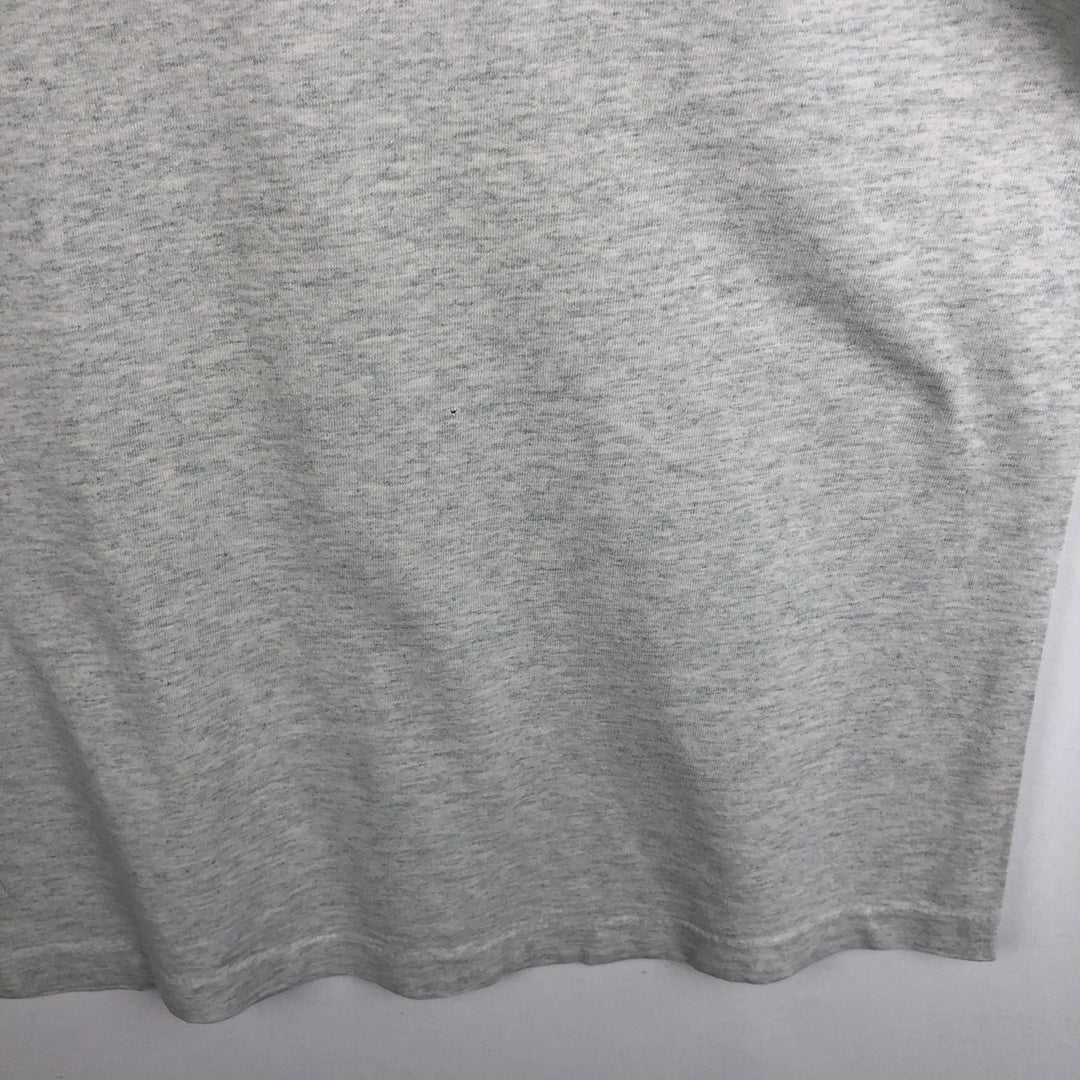 90'S Product Code 31 Smile Print T-Shirt, Made in USA, Men's Size L (approx.) cotton white type Vintage Second Hand