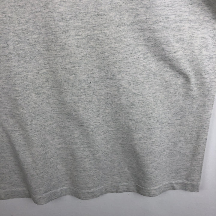 90'S Product Code 31 Smile Print T-Shirt, Made in USA, Men's Size L (approx.) cotton white type Vintage Second Hand