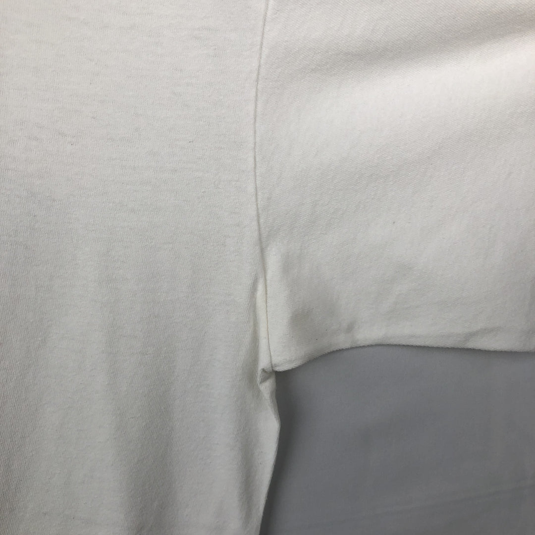 90'S Jansport Animal T-Shirt, Made in USA, Men's Size L (approx.), Vintage cotton white type Vintage Second Hand