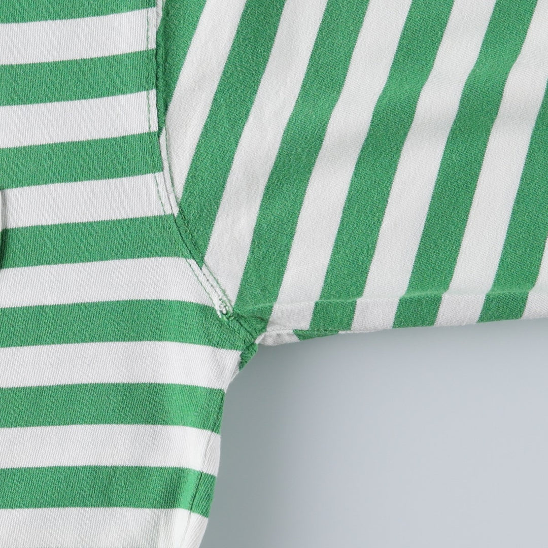 1990'S St. John's Bay Sport Striped Pocket T-Shirt, Men's Size M (approx.), Vintage cotton white type Vintage Second Hand