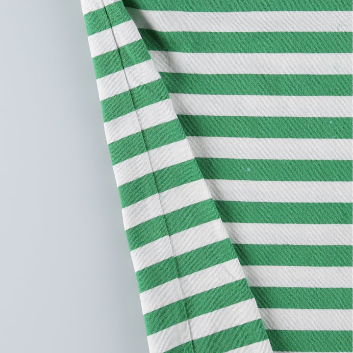 1990'S St. John's Bay Sport Striped Pocket T-Shirt, Men's Size M (approx.), Vintage cotton white type Vintage Second Hand