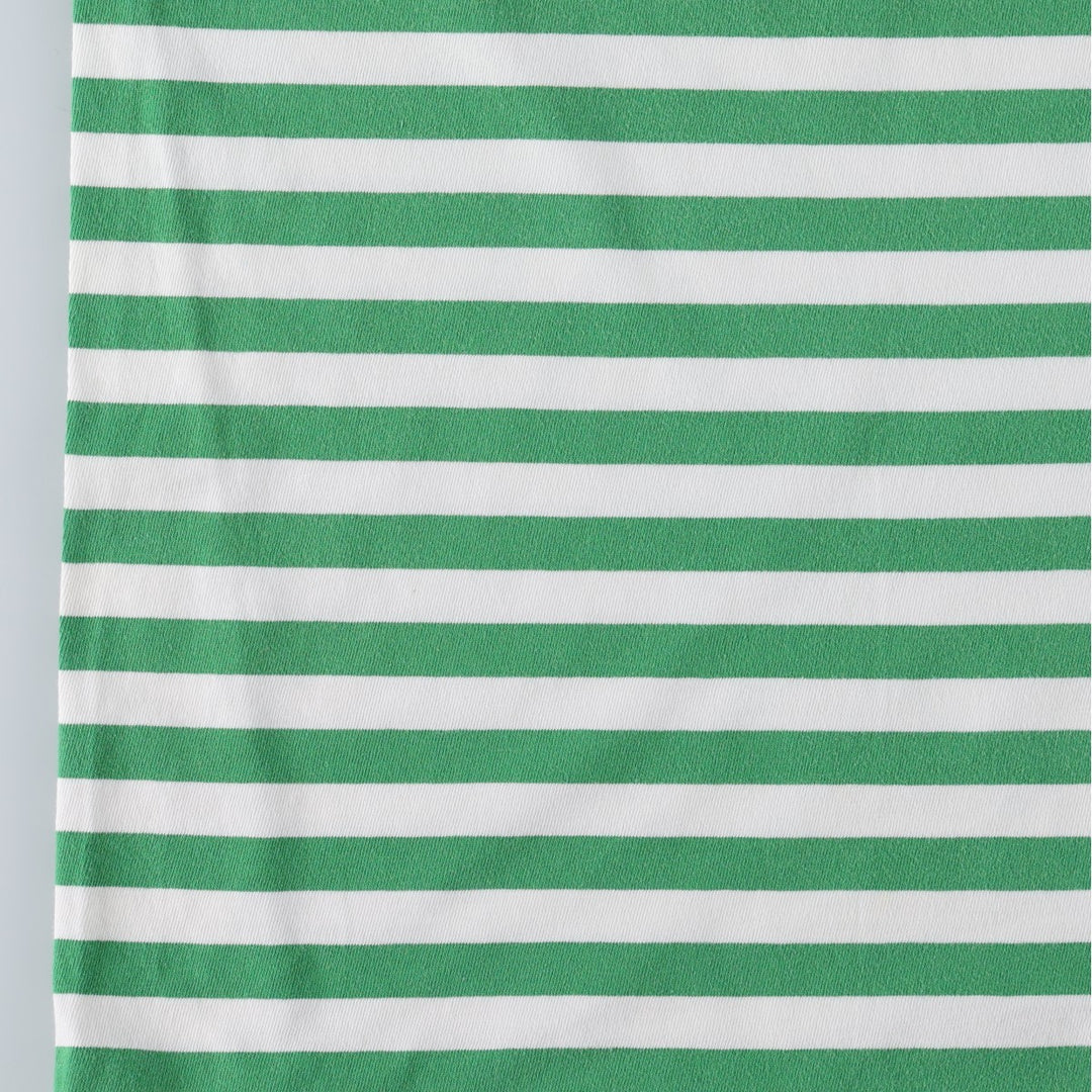 1990'S St. John's Bay Sport Striped Pocket T-Shirt, Men's Size M (approx.), Vintage cotton white type Vintage Second Hand