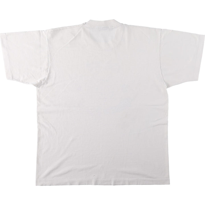 90'S SCREEN STARS Printed T-shirt Made in USA Men's XL Vintage cotton white type Vintage Second Hand