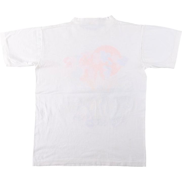 90'S American Marketing Works printed T-shirt, men's size L equivalent, vintage. cotton white type Vintage Second Hand