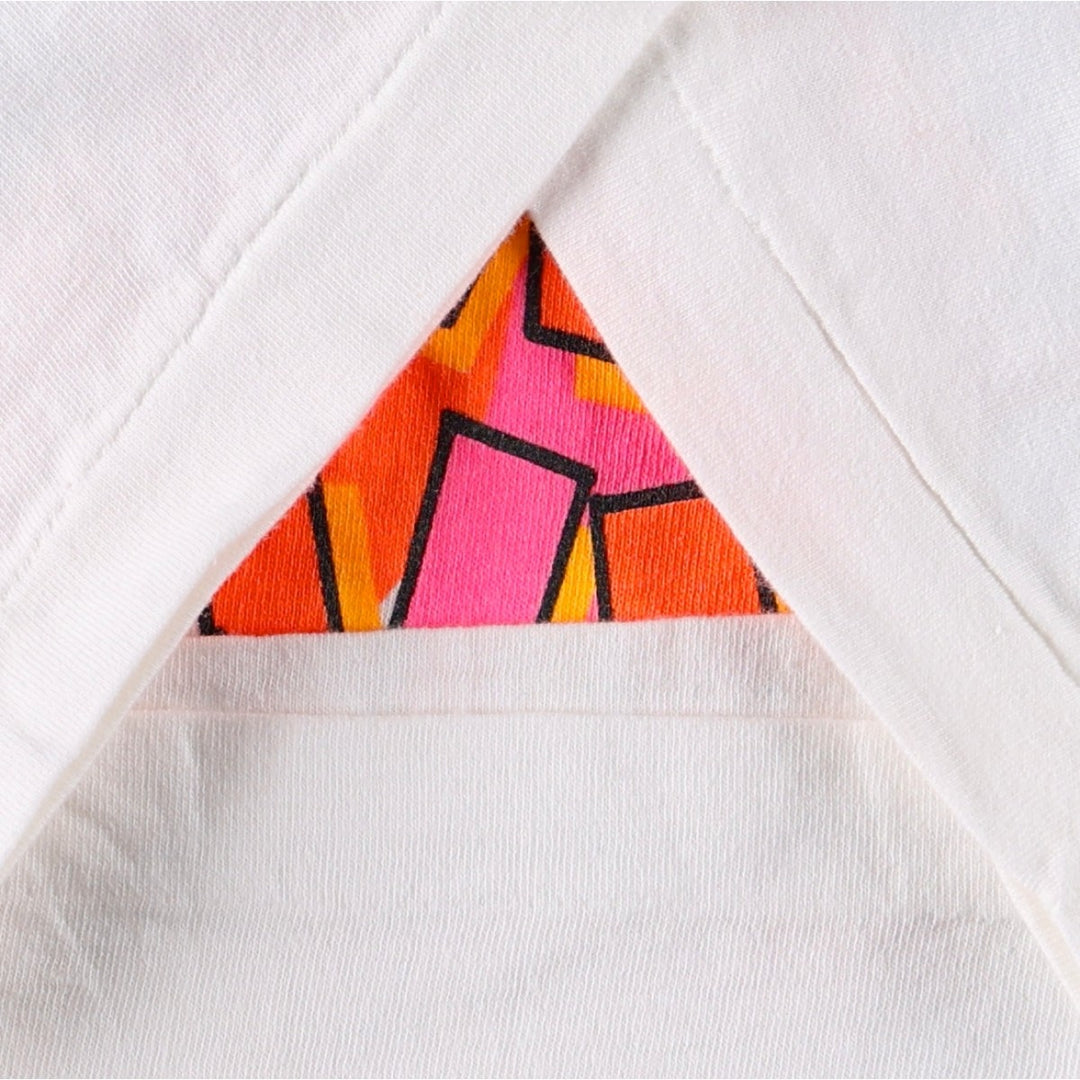 90'S American Marketing Works printed T-shirt, men's size L equivalent, vintage. cotton white type Vintage Second Hand