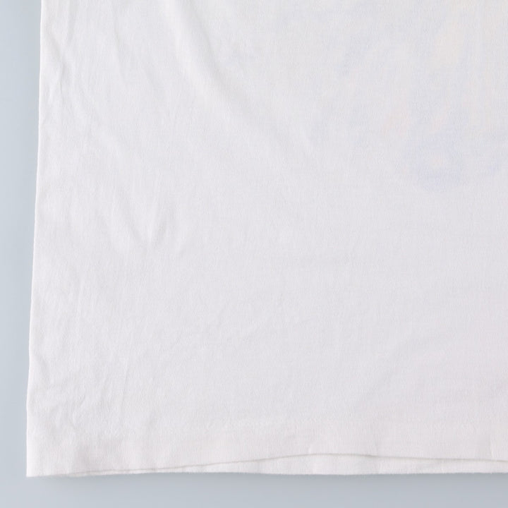 90'S American Marketing Works printed T-shirt, men's size L equivalent, vintage. cotton white type Vintage Second Hand