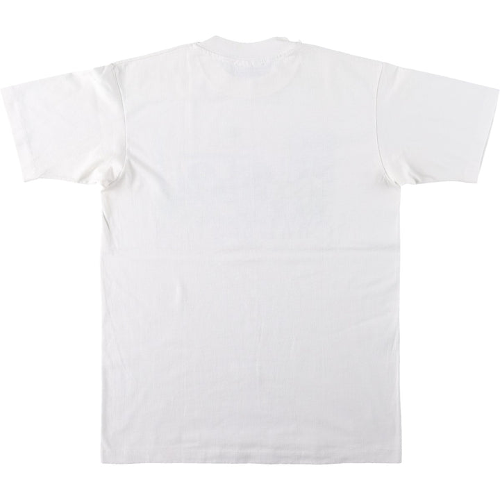 90'S Hanes Blue Tag Souvenir T-Shirt, Made in USA, Men's Size M (Equivalent), Vintage cotton white type Vintage Second Hand