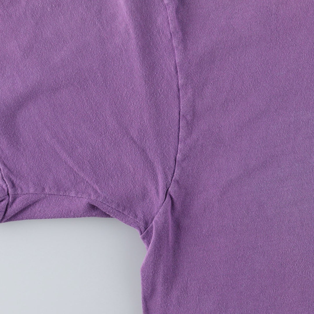 90'S HOBIE Surf Skate T-Shirt, Made in USA, Men's XL equivalent, Vintage cotton purple type Vintage Second Hand