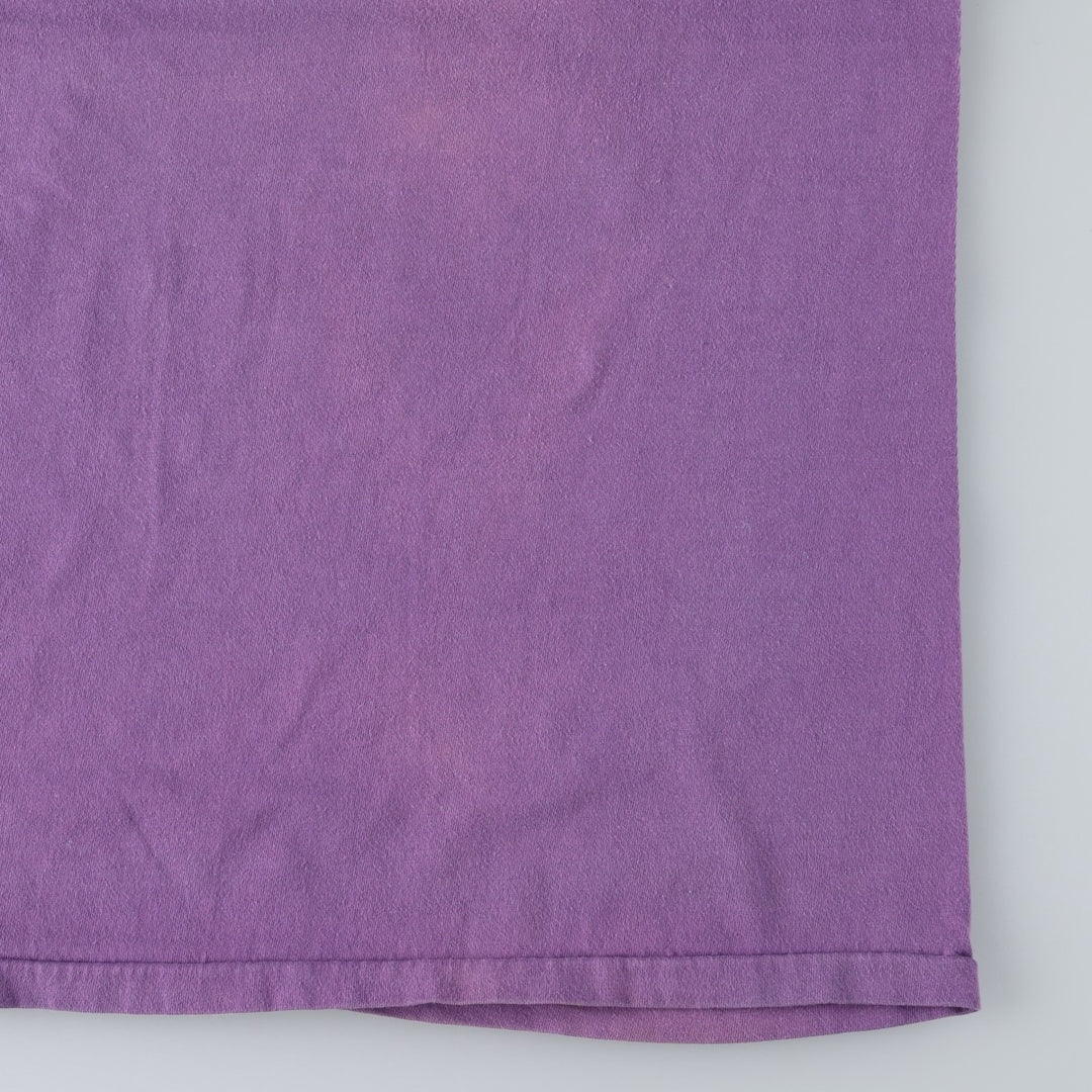 90'S HOBIE Surf Skate T-Shirt, Made in USA, Men's XL equivalent, Vintage cotton purple type Vintage Second Hand