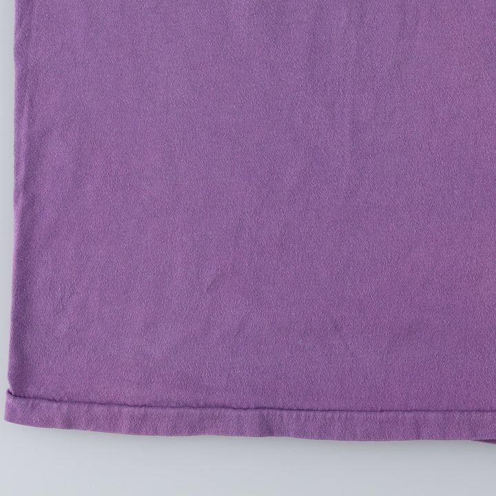 90'S HOBIE Surf Skate T-Shirt, Made in USA, Men's XL equivalent, Vintage cotton purple type Vintage Second Hand