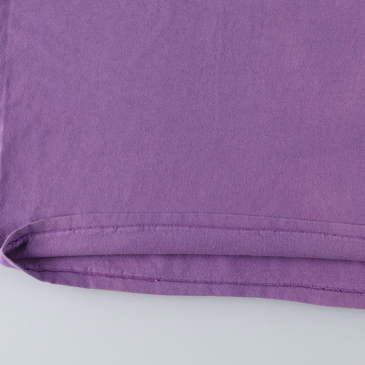 90'S HOBIE Surf Skate T-Shirt, Made in USA, Men's XL equivalent, Vintage cotton purple type Vintage Second Hand